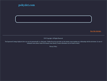 Tablet Screenshot of pohydet.com